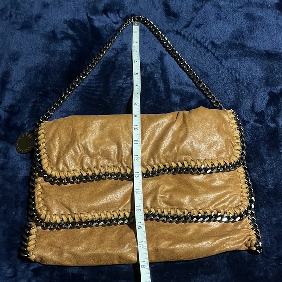 ๐ Stella McCartney Brown Suede Chain Purse- Falabella Shoulder Bag - Picture 6 of 9
